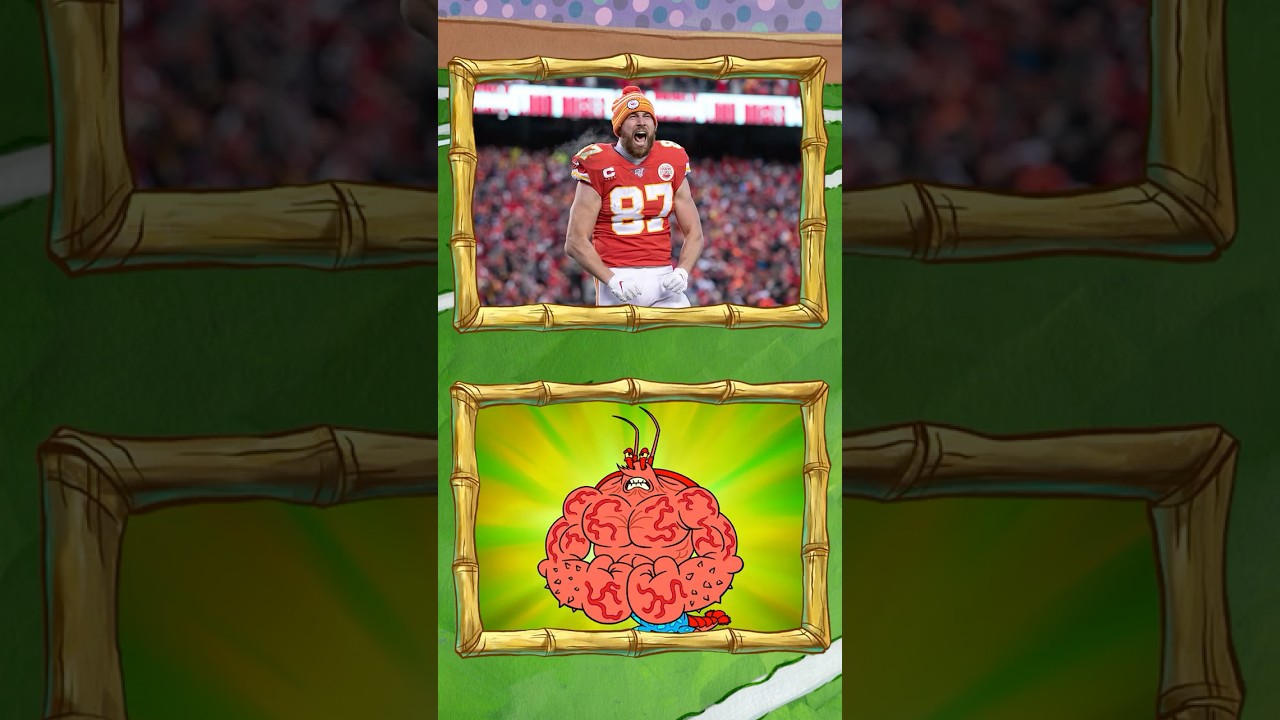 NFL players as SpongeBob characters 😆