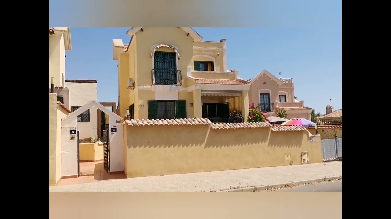 🤩 249,000€ Detached 3 bed 2 bath with private pool, Los Dolces, Villamartin