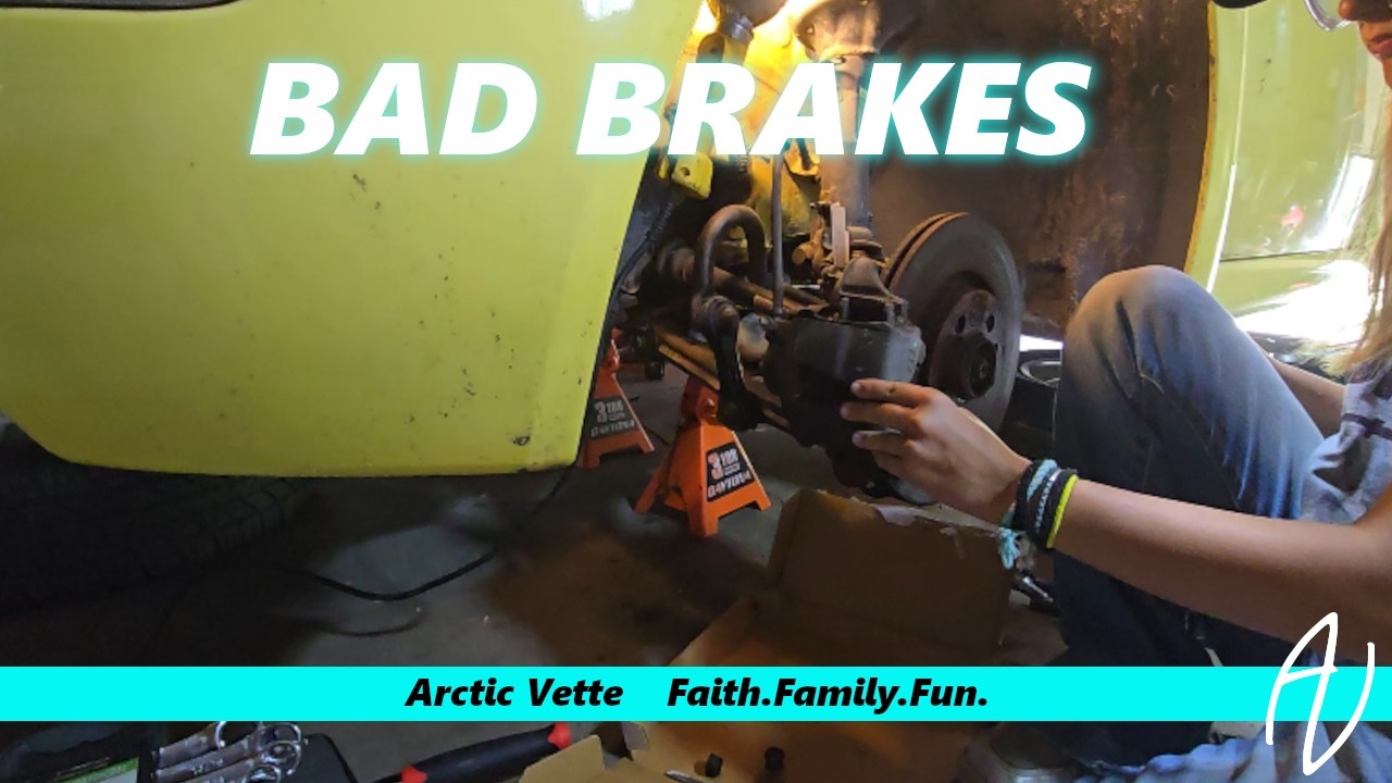 Replacing the Brake Pads and Rotors on our VW Beetle - Episode 5