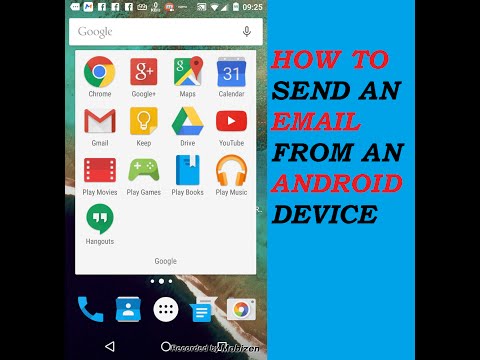 How To Send An Email On Android!!!!Really Easy!!!!
