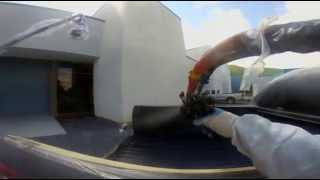 Preparing and Spraying a Truck Bed Liner