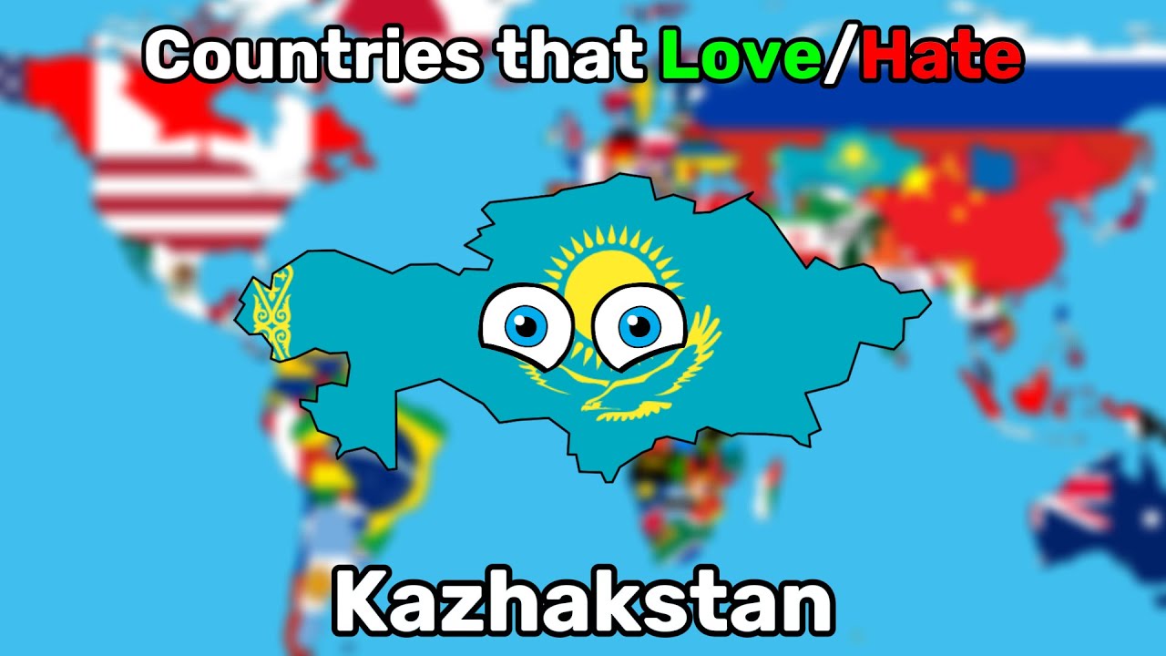 Countries Good or Bad Relationship with Kazhakstan