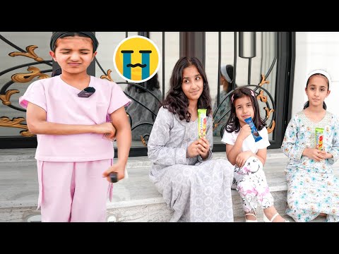 فيلم مايعطون اختهم العمياء ايسكريمات سوالف بناتي