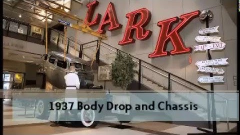 1937 Studebaker Body Drop and Chassis