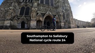 Southampton to Salisbury | Folding bike | National cycle route 24