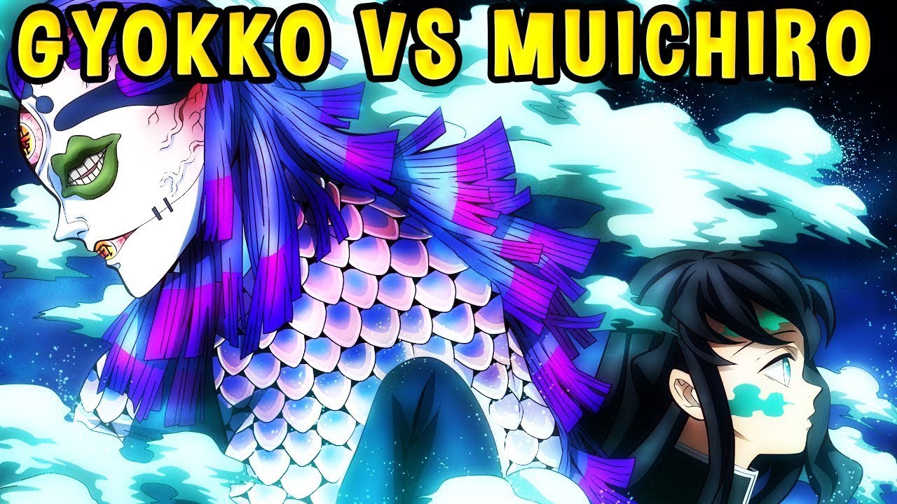 Muichiro vs Gyokko FULL FIGHT | Demon Slayer - YouTube