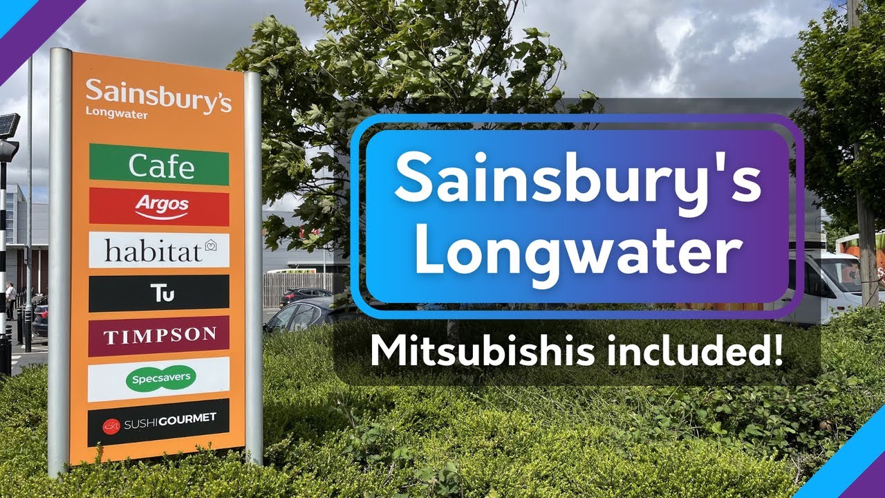 Sainsbury's Longwater Part 2 - Mitsubishis Included