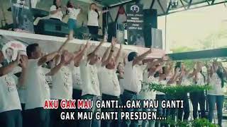 Aku Nggak Mau Ganti Presiden, Aku Mau Tetap Presiden Jokowi