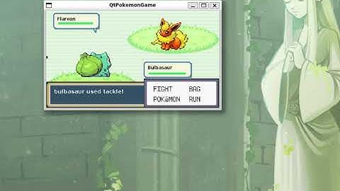 EC535 - Qt Pokemon Demo on Windows