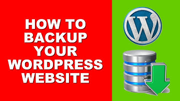 How to backup your WordPress website in 3 minutes