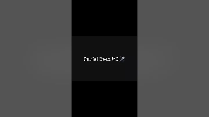 Daniel Baez - Te Olvidare