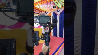 Sony ZV 10 Camera 📸. DJI Ronin SC Gimbal. #ytshorts #ytviral #dji #sony #camera