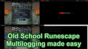 How to multi-log in OSRS Old School Runescape [MULTILOGGING OSBUDDY]