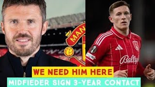 SHOCKING TRANSFER UPDATE! MANCHESTER UNITED PUSHING HARD TO SIGN ELLIOT ANDERSON! MIDFIELD ARRIVAL