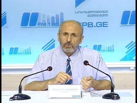 საზოგადოებრივი მაუწყებლის პრესცენტრი - საარჩევნო გაერთიანების „ზვიადის გზა - უფლის სახელით“