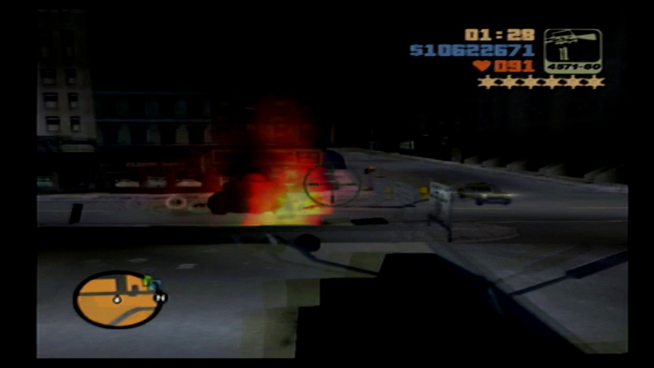 Grand Theft Auto III - 6 Star Police Rampage