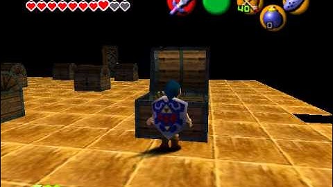 Legends of Zelda Ocarina of Time: Debug Item Test Room