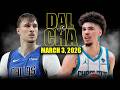 Dallas Mavericks vs Charlotte Hornets Full Game Highlights – March 3, 2026 | NBA Season