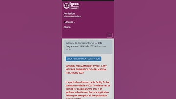 How to check ignou programme