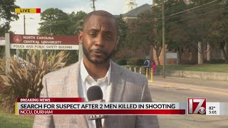 ‘We will not live in fear’: NCCU responds to on-campus double fatal shooting