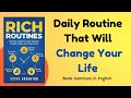 Rich Routines by Steve Houghton | Book Summary in English