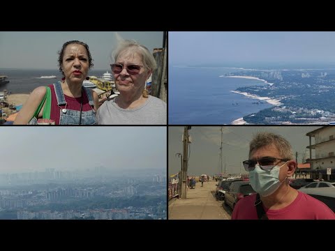 Smoke covers Manaus | AFP