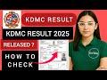 kdmc result 2025 | kdmc recruitment result 2025