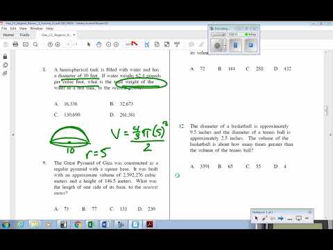 Geo CC Regents Review #1 Volume Density