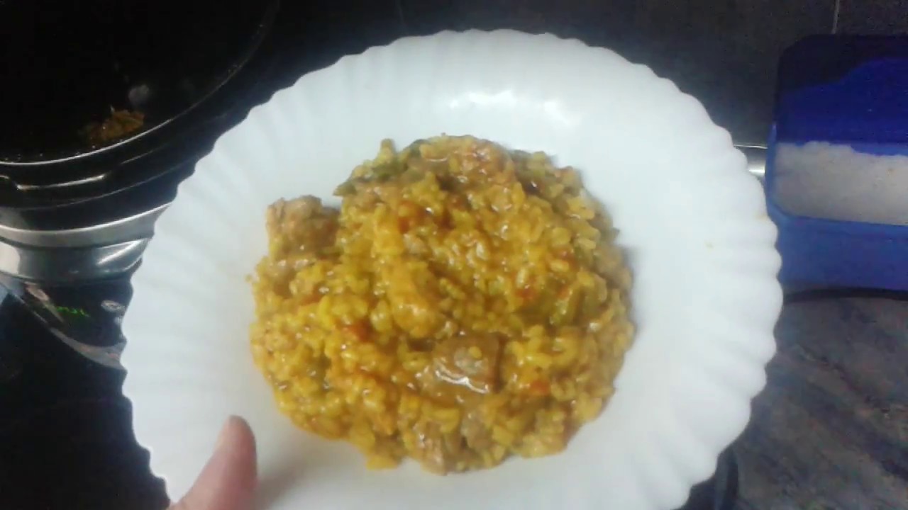 Arroz con Lomo y espárragos Olla GM D