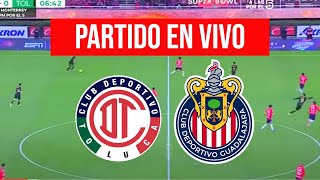 TOLUCA VS CHIVAS EN  VIVO | LIGA MX | CUARTOS DE FINAL