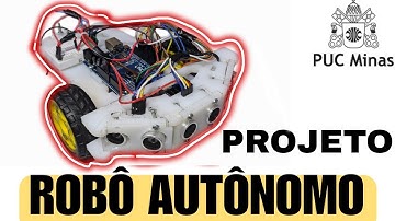 ROBO AUTÔNOMO COM ARDUÍNO E SENSORES ULTRA-SÔNICO || PUC MINAS