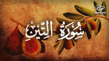 Surah At-Tin - Talha Alvi | سورة التين - القارئ طلحة علوي