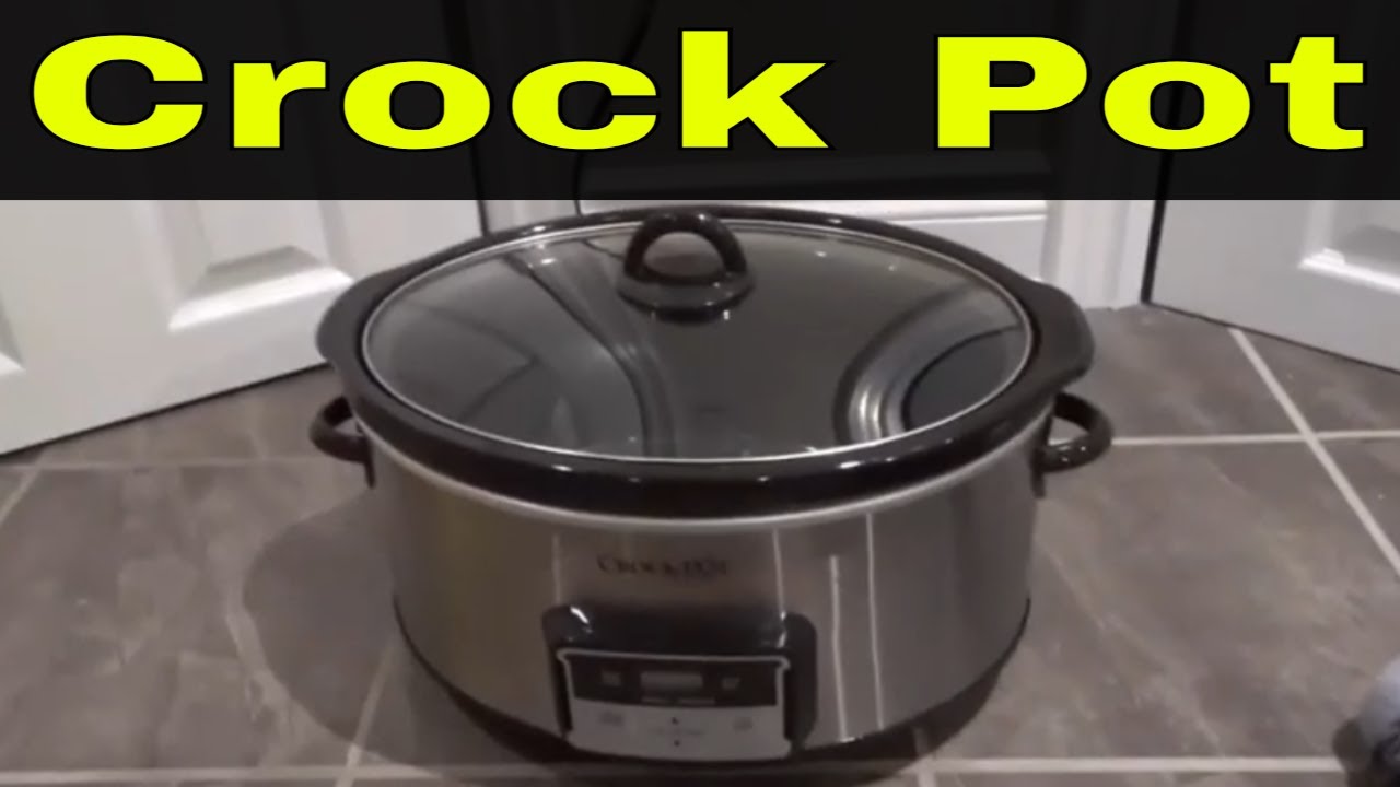  Crock-Pot Smart-Pot 6 Quart Programmable Slow Cooker with  Timer, Food Warmer, Brushed Stainless Steel (SCCPVP600-S): Home & Kitchen