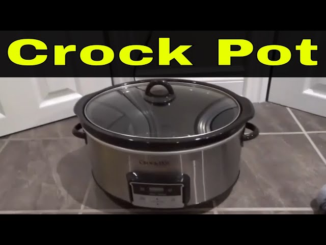 How To Use A Crock Pot Slow Cooker-Full Tutorial 