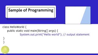 Output Statements
