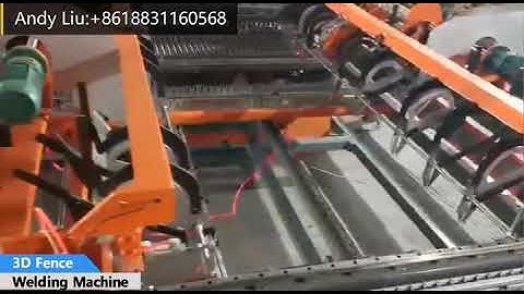 Full Automatic 3d Fence Panel Welding Machine