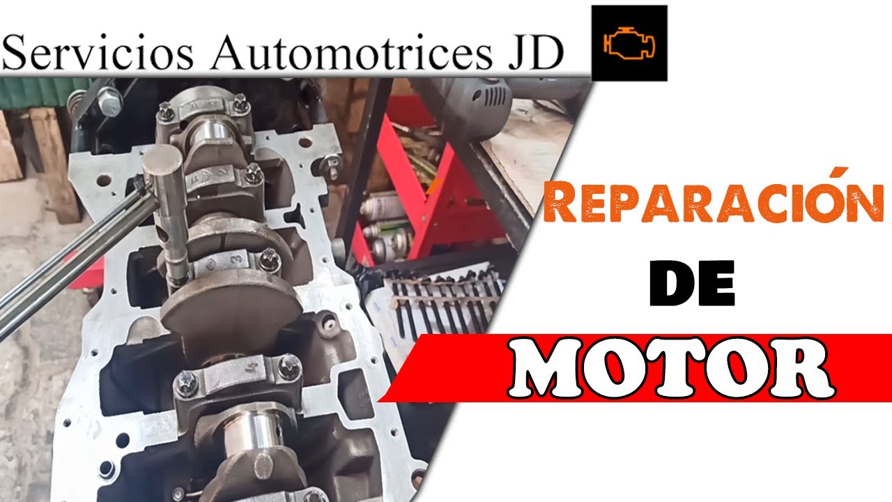 Reparación de motor de un vehículo a gasolina. (1 Parte) - YouTube