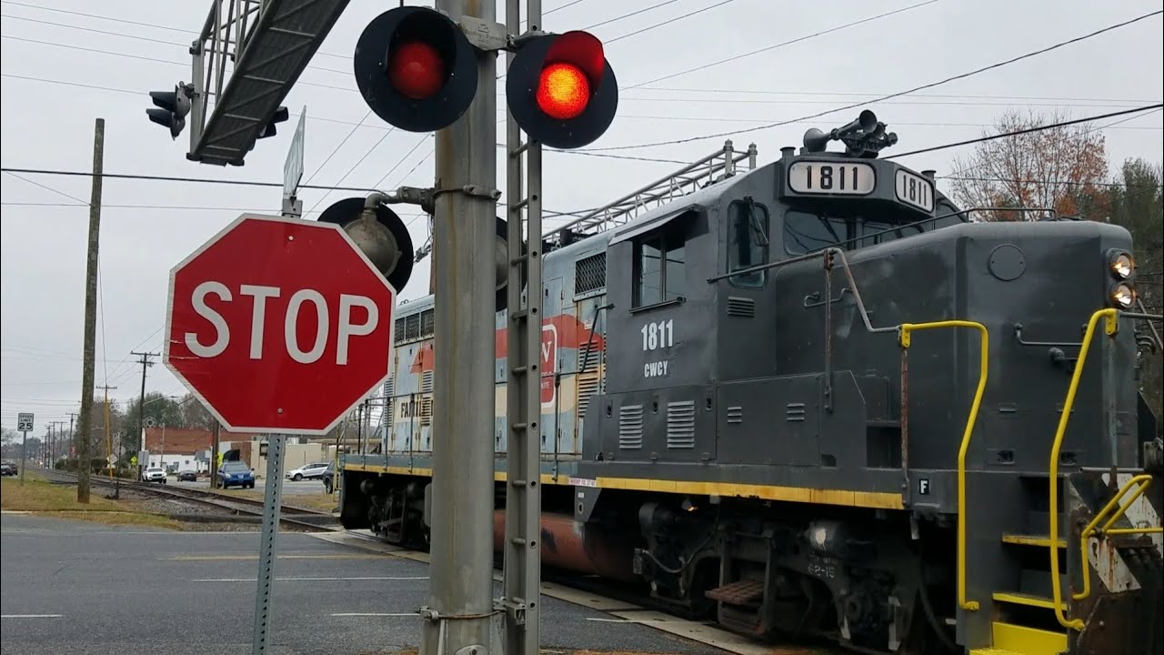 (NC railfanning pt.2) Northbound Chase of the Caldwell County Railroad!