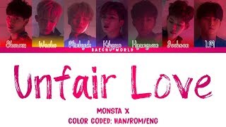 MONSTA X (몬스타엑스) – Unfair Love (반칙이야) (COLOR CODED/HAN/ROM/ENG)