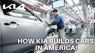 How Kia Builds Cars in America – Full Factory Tour!