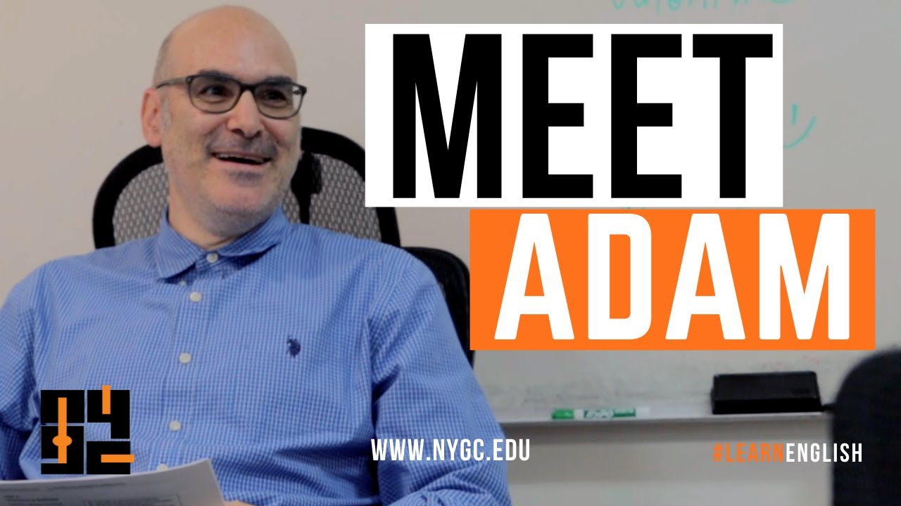 Meet Adam our NYGC Tutor | English School in New York City | NYGC