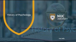 History of Psychology