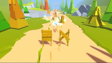 LowPoly Terrain - Track Infinite Runner Demo(Unity Asset Store)