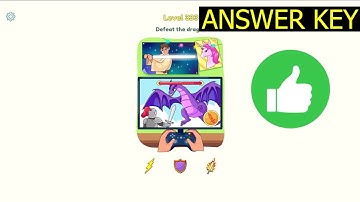 Dop 3 LEVEL 333 Defeat the dragon (ANSWER KEY) DOP 3 Displace One Part Gameplay Walkthrough Solution