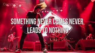 Foo Fighters - All my life Lyrics