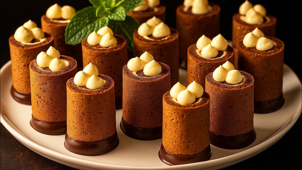 Вкусные мини-рулеты