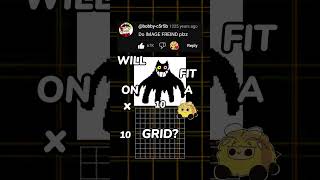 Will IMAGE_FRIEND fit on a 10x10 grid #pixelart #pixelarttutorial #drawing #art #deltarune Noticias