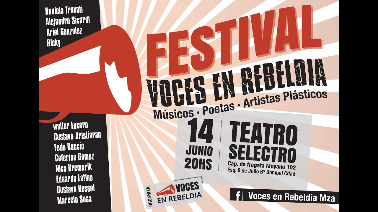 02 Gustavo Kessel y Otras Voces - Festival Voces en Rebeldía