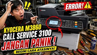 Call Service 3100 Kyocera M3860/3660   Error occurred at cassette 1