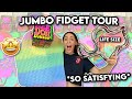 Jumbo Fidget Collection Tour! Super Satisfying Fidget Tour🌈